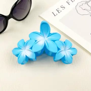 Faire - mildstyles hair clip Blue Hawaiian Floral Hair Clips
